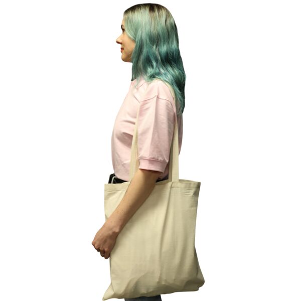 Natural Calico Tote Bag  Thumbnail